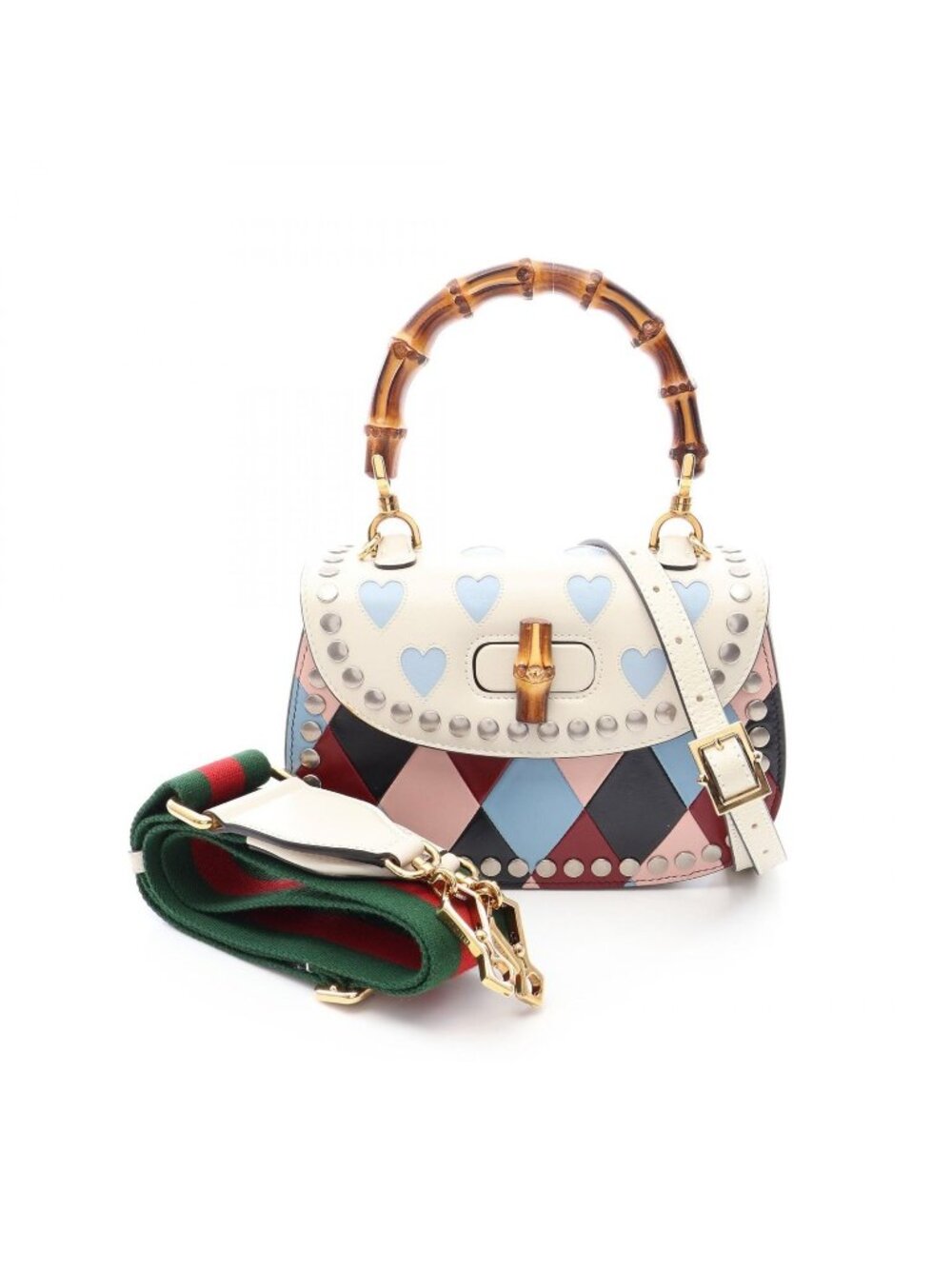 Gucci Handbag 2-Way Multi Leather Love Light Small Top Handle